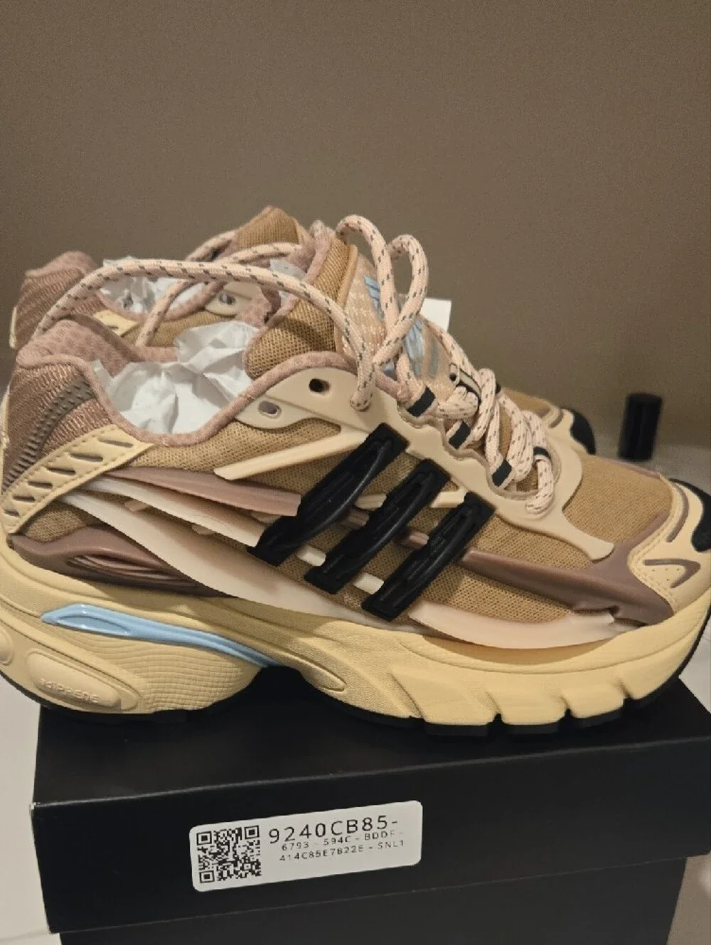 JellyFish adidas Black Athletic Shoes Box